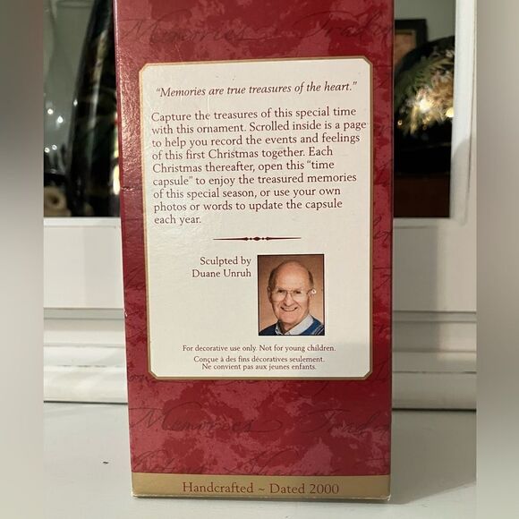 Hallmark Keepsake Vintage Ornament First Christmas Together - Picture 2 of 6